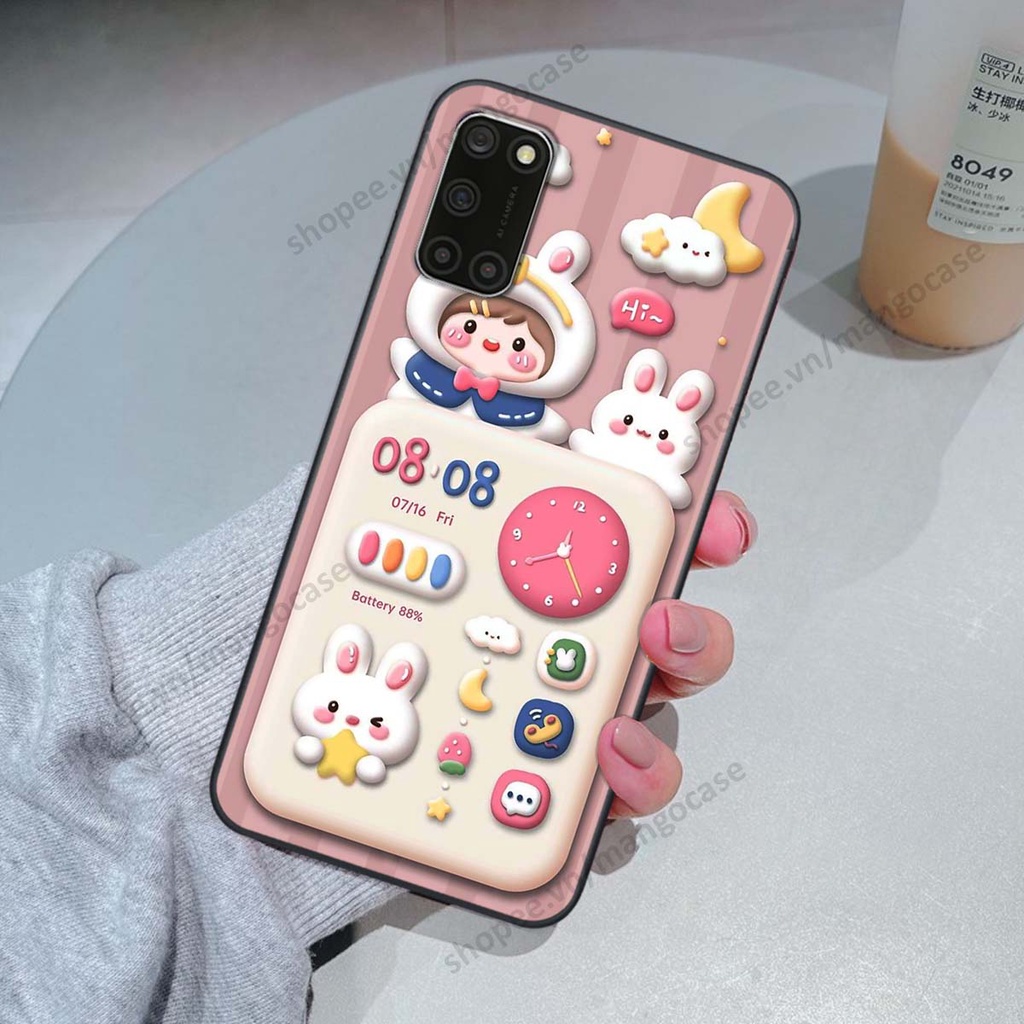 Ốp lưng Oppo A52 / A92 hình gấu, thỏ, đồng hồ cute dễ thương