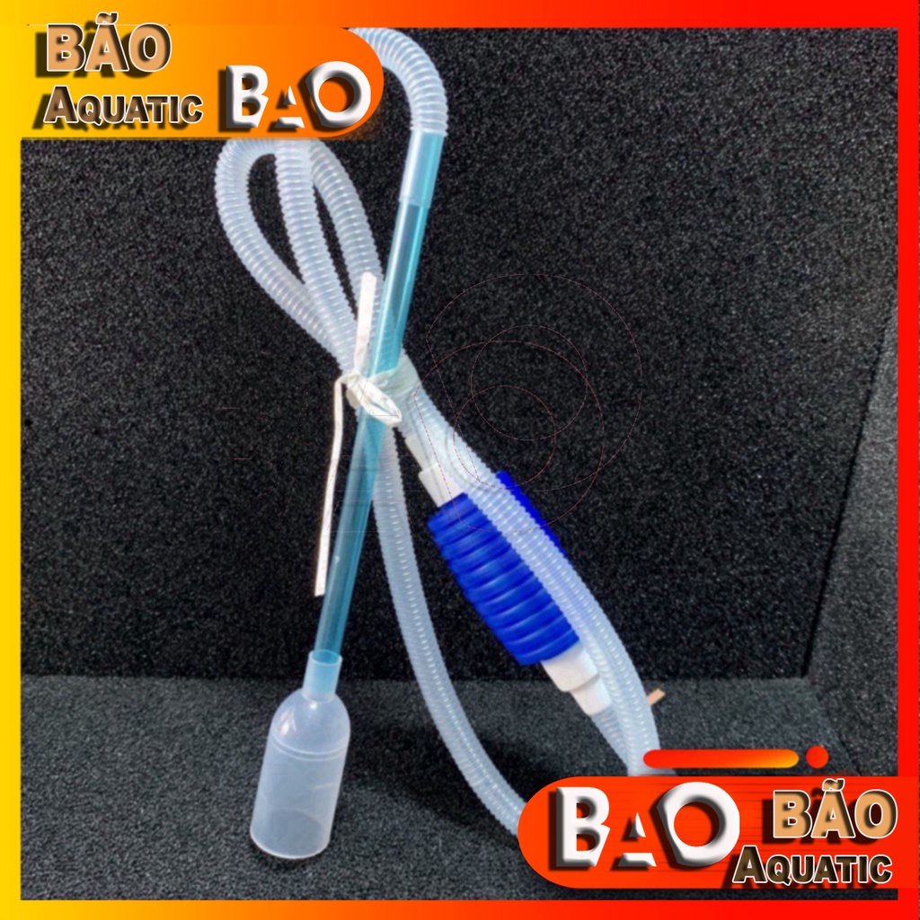 Bơm tay hút nước bể cá tiện dụng