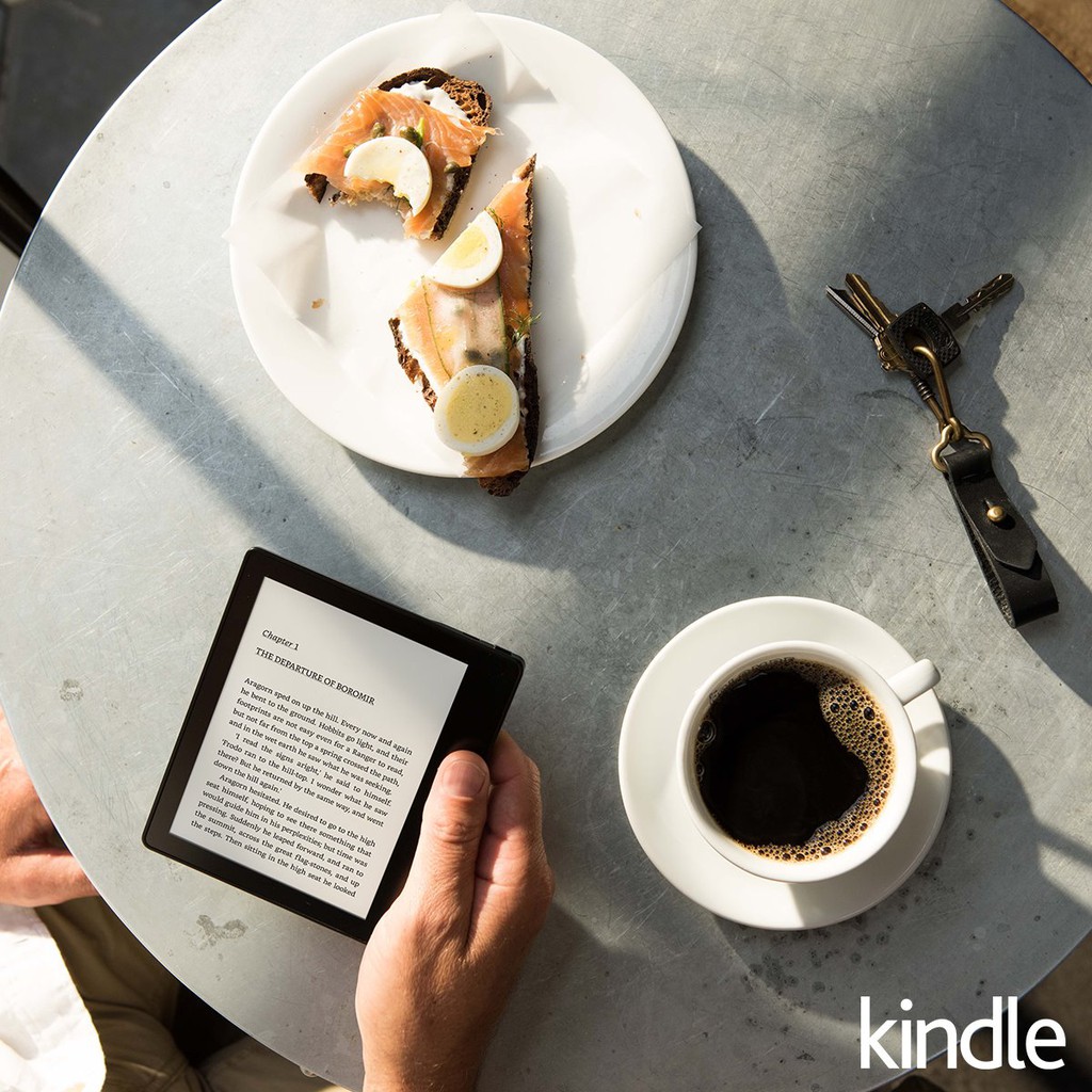Amazon Kindle Oasis Gen 3 - máy đọc sách có đèn vàng | BigBuy360 - bigbuy360.vn