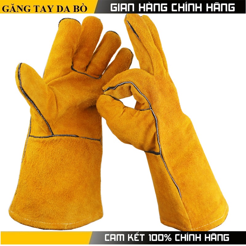 Găng tay da hàn