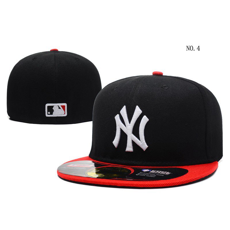 MLB NY baseball cap New York 59 Fifty snapback black for men women V83u