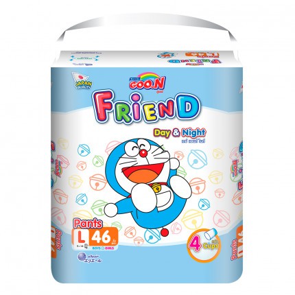 Tã - bỉm quần Goon Friend M58/L48/XL42/XXL34 tặng gói mini