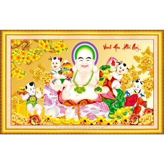 Tranh đính đá Vinh Hoa Phú Quý LV417, VS474 - tự đính