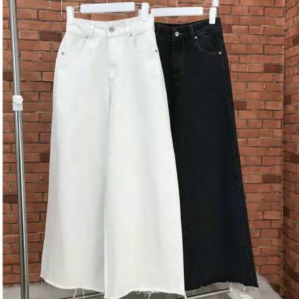 Quần kaki dài ống rộng vải dày đẹp.