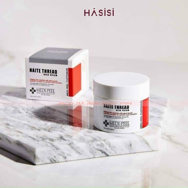 Kem Dưỡng Chống Lão Hóa Da Vùng Cổ MEDI-PEEL - Premium Naite Thread Neck Cream 100ml