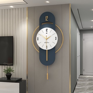 Đồng hồ quả lắc treo tường độc lạ phong Cách Bắc Âu sang trọng - Đồng hồ treo tường decor phòng khách đẹp và quà tặng