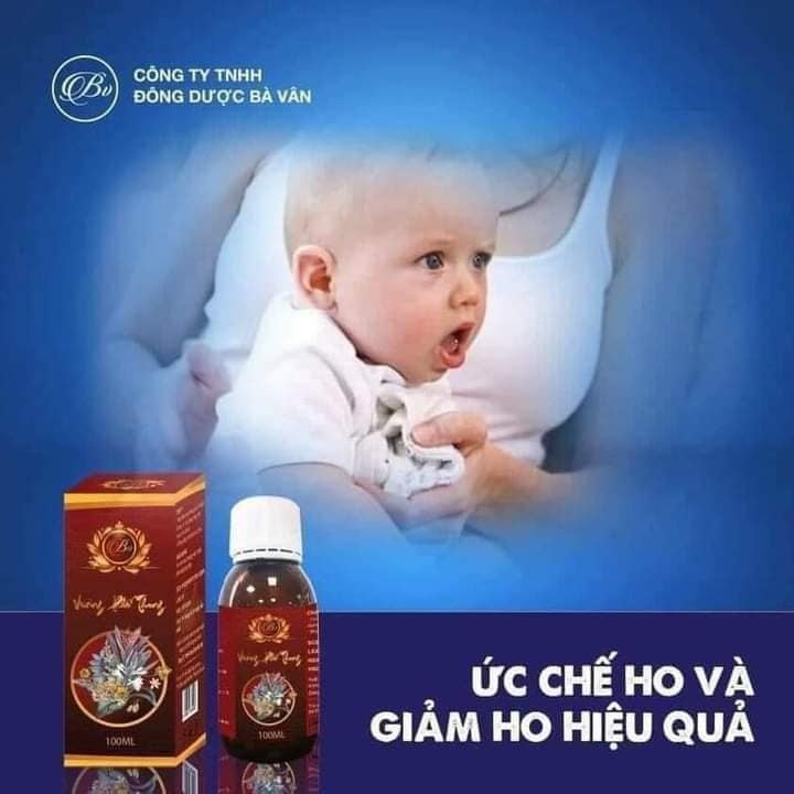 Siro Ho Vương Phế Thang - Giúp Bổ Phế,Long Đờm,Hỗ Trợ Giảm Đau Rát Cổ Họng, Ho Kéo Dài - CHÍNH HÃNG Của Đông Dược Bà Vân