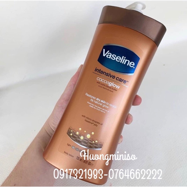 Dưỡng thể Vaseline 725 ml
