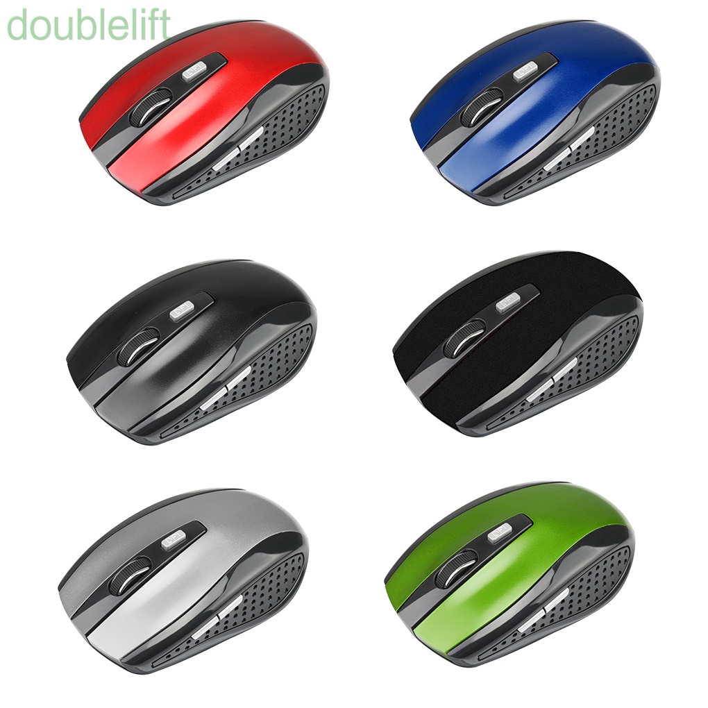 Chuột quang không dây DPI 2.4G 6 nút bấm cho Laptop Notebook PC