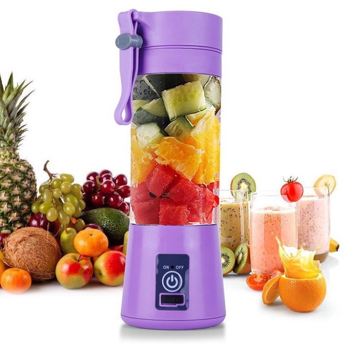 Máy xay trái cây Mini cầm tay có sạc pin ,máy xay mini cầm tay nhỏ gọn tiện lợi thiết kế sang trọng và chắc chắn