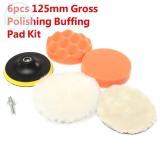 Bộ 6 Đầu Đánh Bóng Xe Hơi 5 "