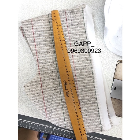 Canh tóc, đệm ngực vest nam