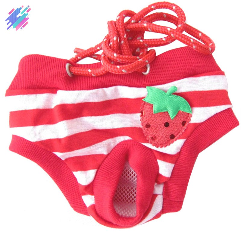 Quần tã sinh lý kiểu dáng xinh xắn cho thú cưng giống cái size S/ M/ L/ XL