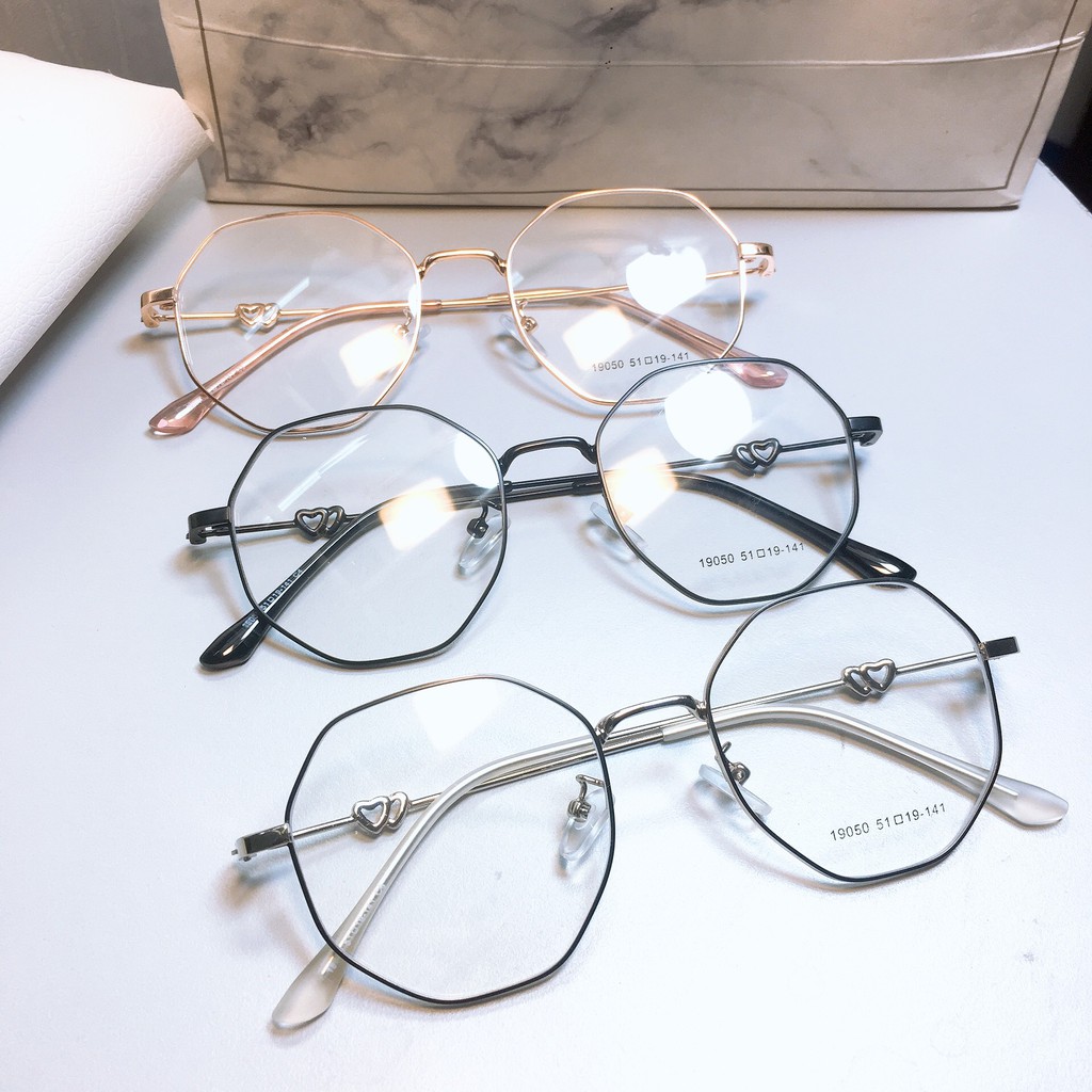 [Mã SKAMCLU7 giảm 10% cho đơn từ 0Đ] Gọng kính lục giác 19050 nhận cắt cận viễn loạn | BigBuy360 - bigbuy360.vn