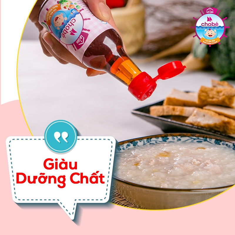  [Lê Gia] Nước mắm cho bé ăn dặm từ 6 tháng tuổi, chai 60ml