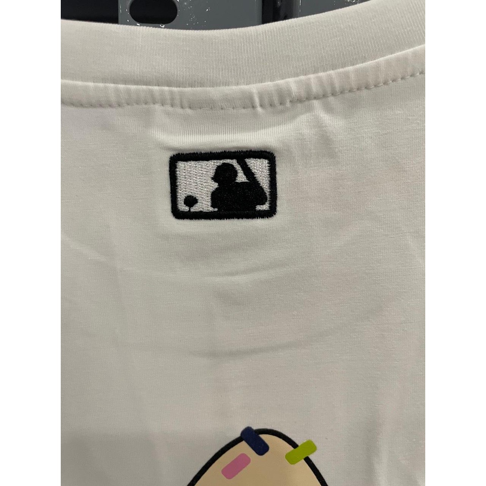 Áo Thun Unisex Chất Cotton 100% Mịn Mát Màu Trắng/Đen/Xanh/Cam In Hình Tô Kem Dễ Thương