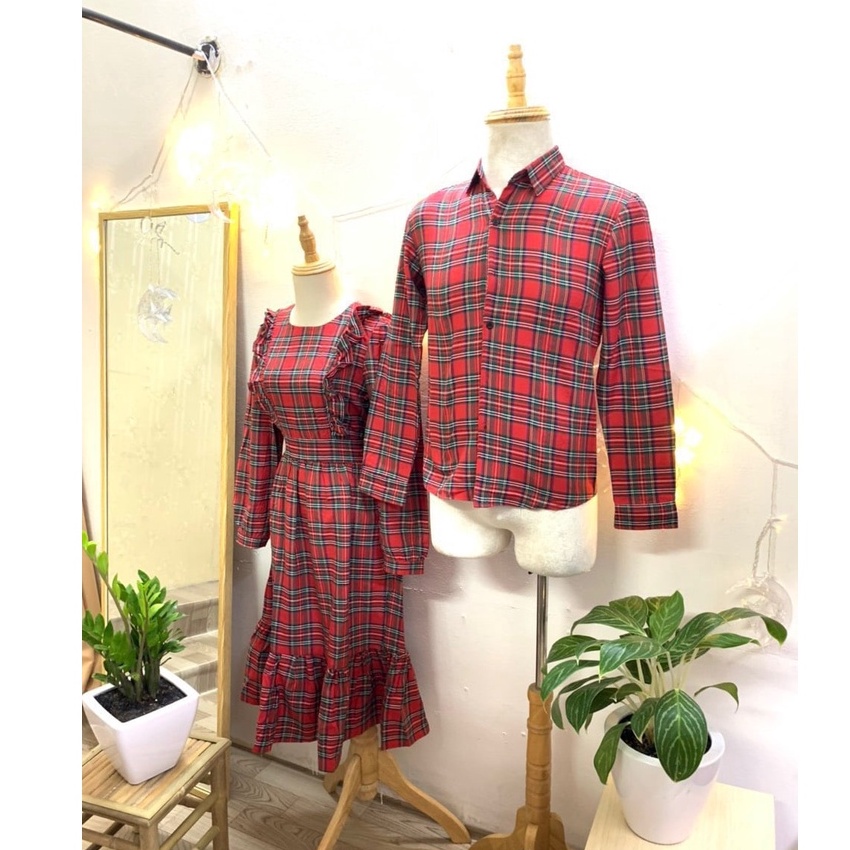 Đồ đôi nam nữ đẹp đi tiệc, đi chơi, đồ đôi đi biển, áo cặp áo đôi cao cấp chụp hình cưới: gồm áo sơ mi nam váy nữ couple