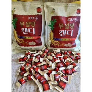 Kẹo sâm Hàn Quốc không đường Sugar free Red Ginseng Candy 500gr