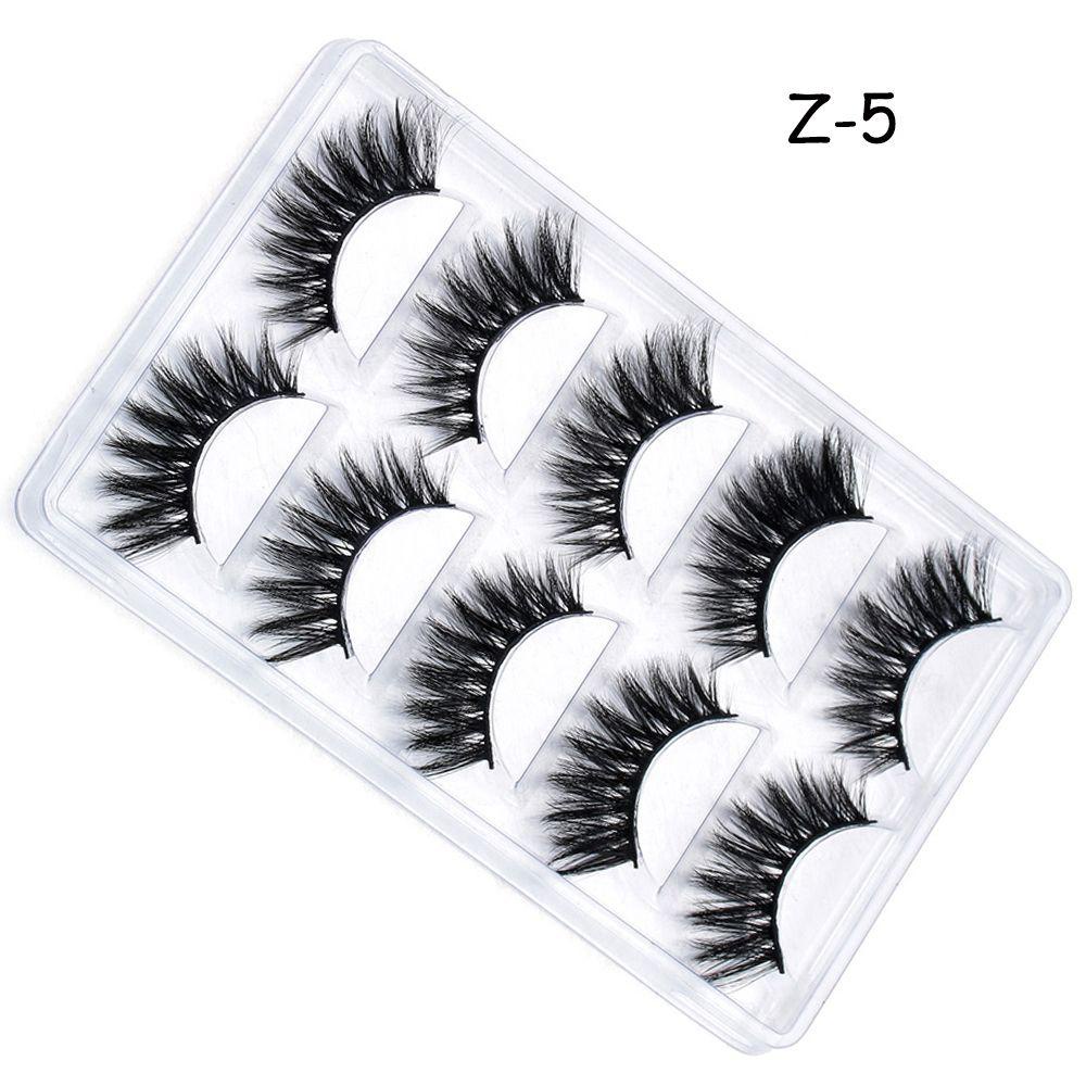 Set 5 Cặp Lông Mi Giả 5D SKONHED Dành Cho Trang Điểm Mắt