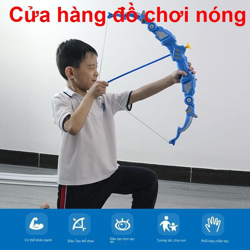 Trẻ em cung và mũi tên đồ chơi an toàn bắn súng quá khổ thể thao ngoài trời thông thường boy