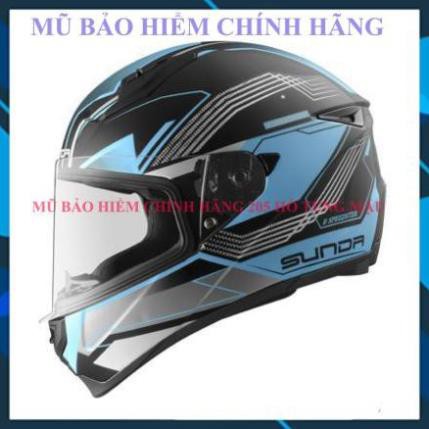 Mũ bảo hiểm fullface SUNDA 821 tem BH2