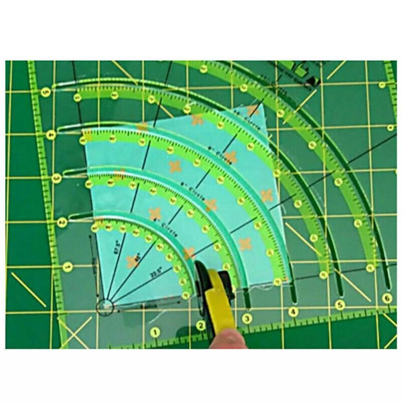 Thước Đo Cắt Bằng Acrylic Đa Năng Tiện Dụng