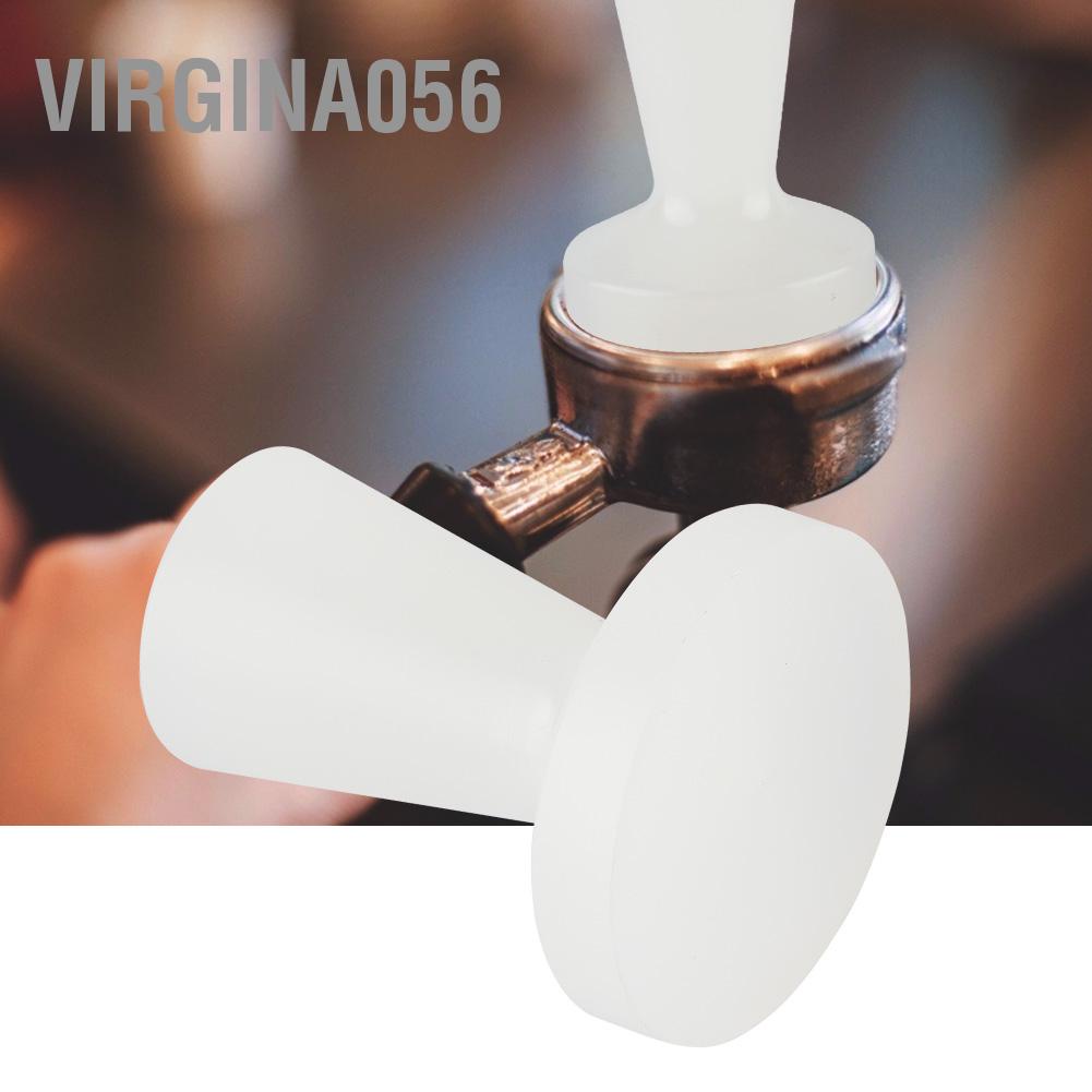Virgina056 Practical Plastic Coffee Tamper Espresso Powder Flat Press Hammer