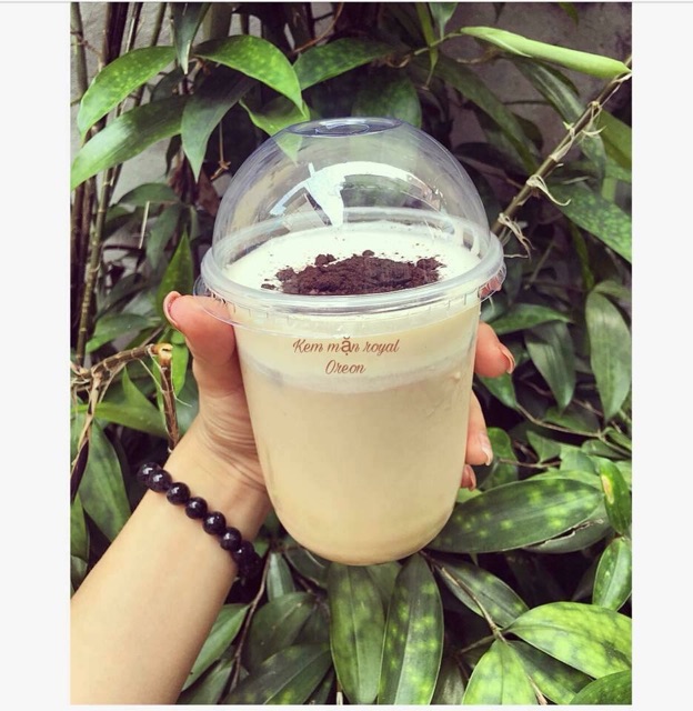 Cốc tròn béo Q500,Q360ml,Q700ml(100 cái) không kèm nắp, có nắp | BigBuy360 - bigbuy360.vn