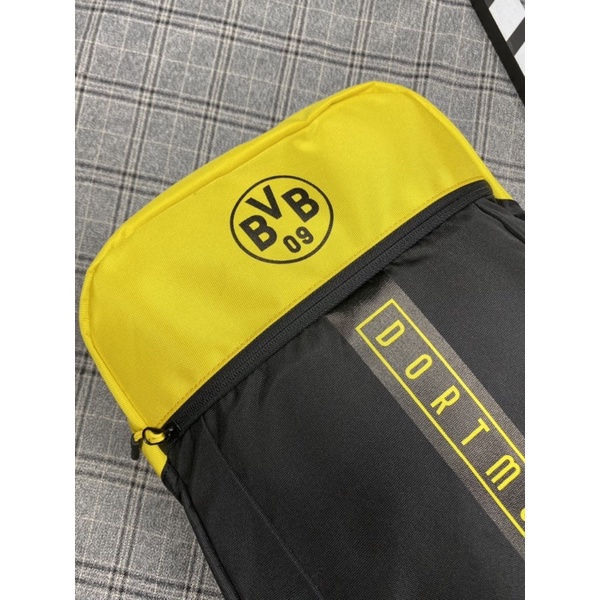 Ba Lô Thể Thao PUMA SPORT - DORTMUND Màu Vàng Đen - Balo Nam Nữ Đi Học Có Ngăn Đựng Laptop Làm Việc Và Du Lịch - MR BEAN