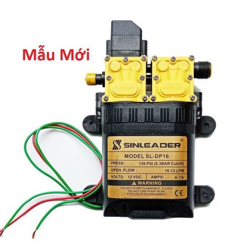 Máy Bơm Tăng Áp Sinleader 12v