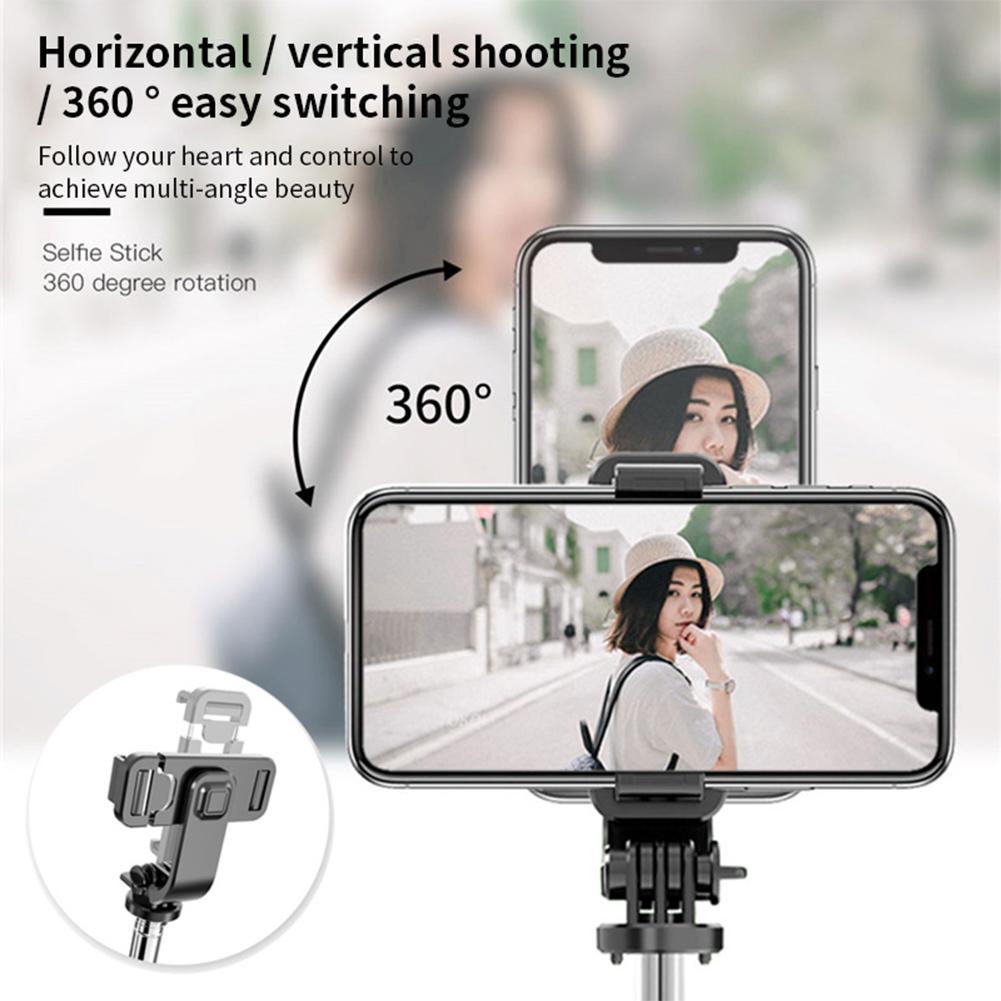 Di động có thể gập lại Bluetooth cầm tay Giá đỡ điện thoại chụp ảnh tự sướng Stick Tripod Stand Monopod cho Android IOS