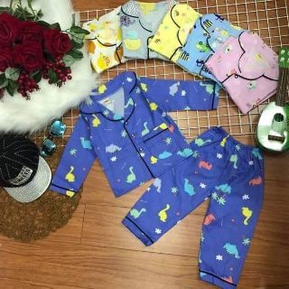 Combo 3 bộ Pijama dài cho bé