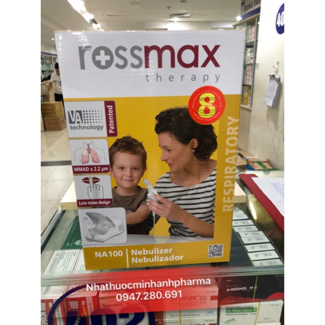 Máy xông khí dung Rossmax ( bảo hành 8 năm )