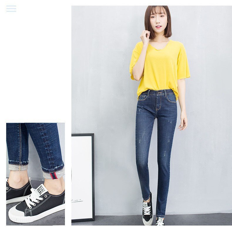 Quần jean nữ co giãn tôn dáng | BigBuy360 - bigbuy360.vn