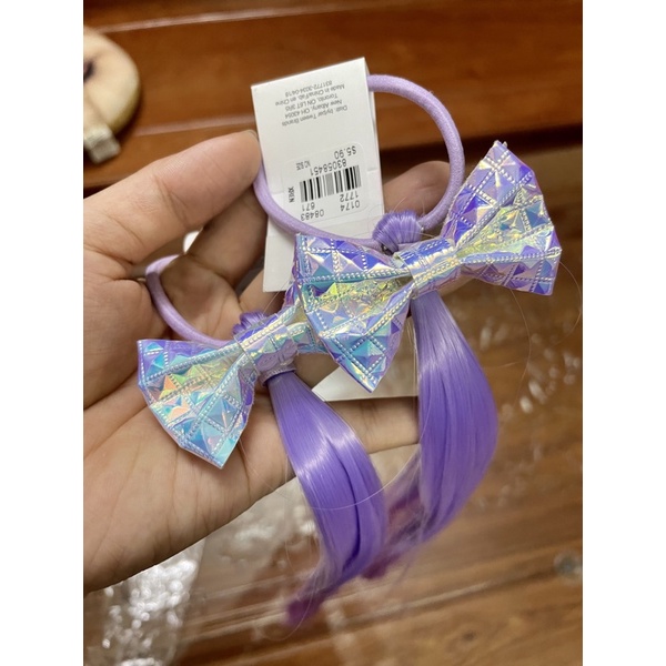 Dây buộc tóc Ombre Pony tail xuất dư siêu xinh, tóc giả cho bé