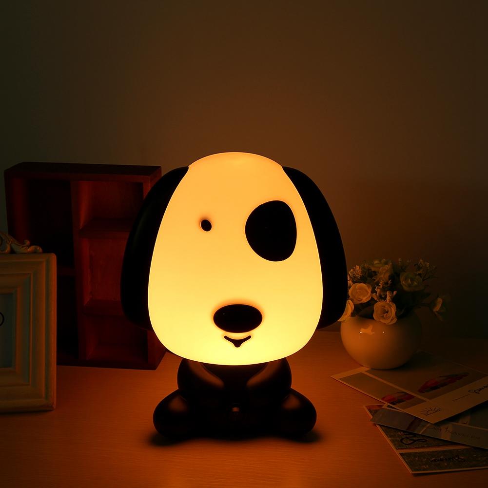 Cute Cartoon Animal Kid Bedroom Table Desk Home Night Lamp Switch Light 220V