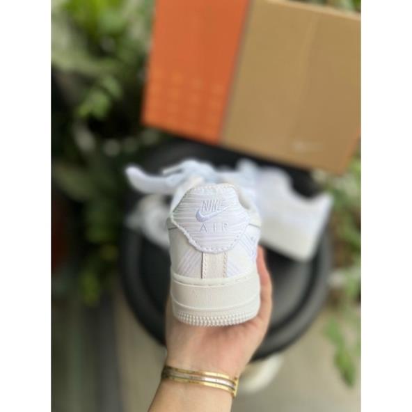 Giày thể thao af1 nơ trắng nữ, af1 trắng thắt nơ, af1 dây nơ  ảnh thật tự chụp bản  cao cấp