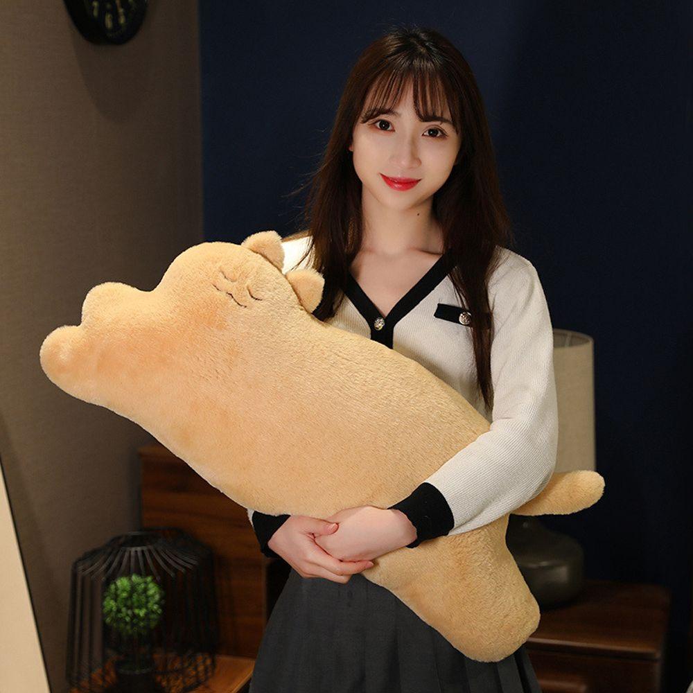 NICKOLAS Mèo Nhồi Bông Mềm Mại Dễ Thương Dùng Làm Gối Ôm