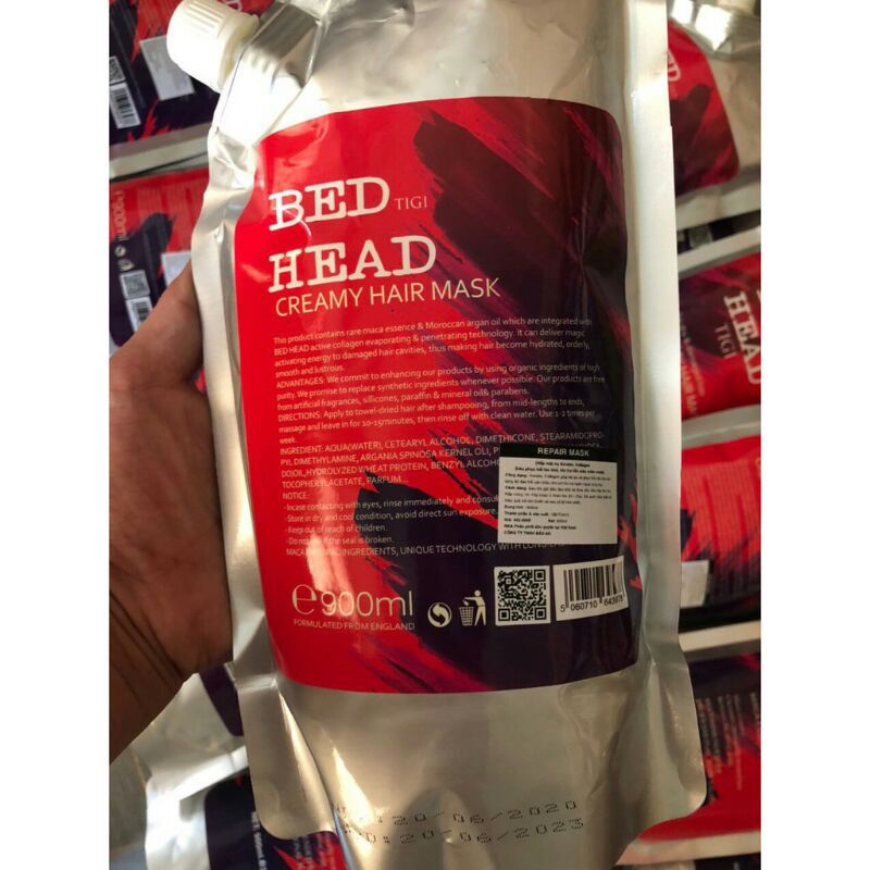 DẦU Ủ TÓC BED HEAD 900ML PHỤC HỒI TÓC HƯ TỔN [HÀNG CHÍNH HÃNG]