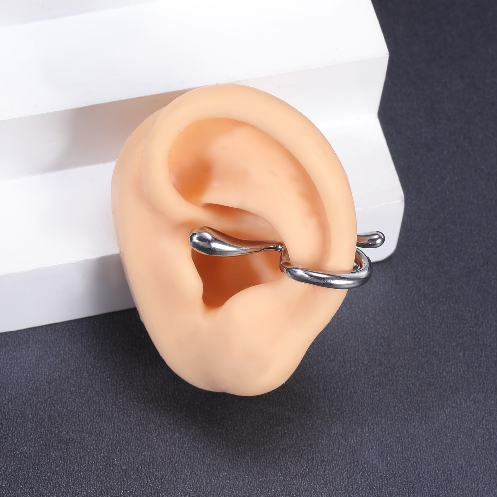 Khuyên Vành Tai Hình Móng Vuốt Rồng Bạch Tuộc Phong Cách Gothic Punk