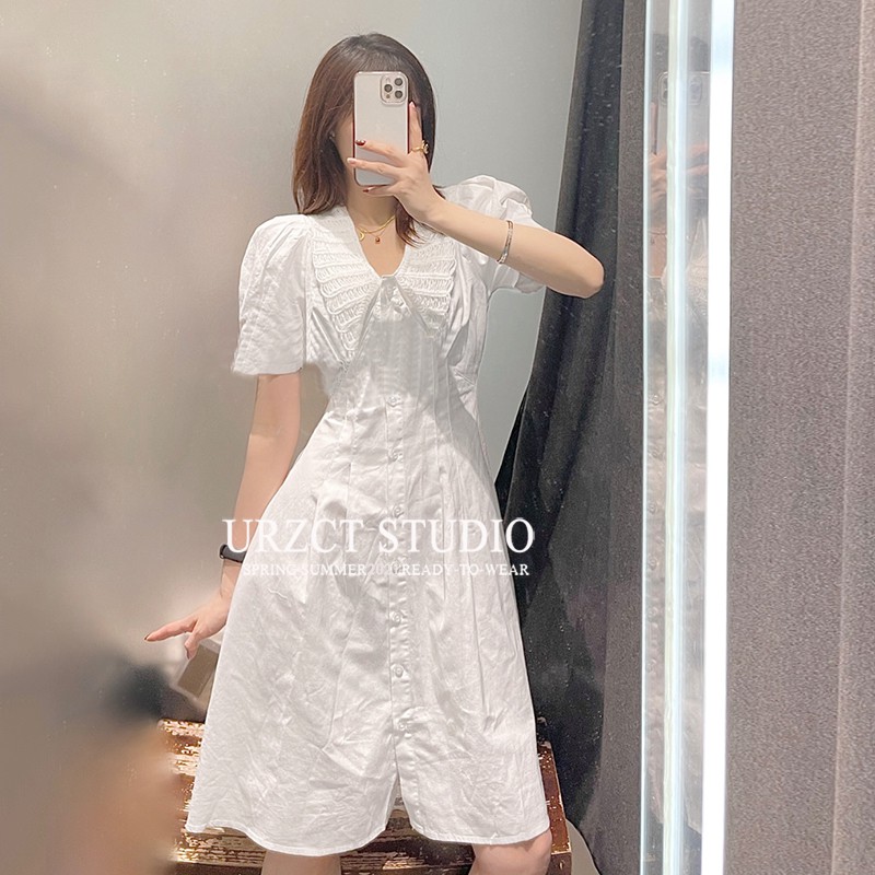 [Mã HANGXINH1 giảm 50k đơn tối thiểu 200k] Váy trắng nữ mẫu mới nhất hàng Quảng Châu loại 1 - V144 (KÈM ẢNH THẬT) | BigBuy360 - bigbuy360.vn