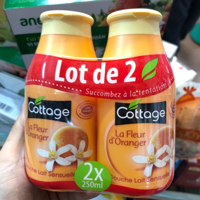 Sữa tắm cottage 250ml