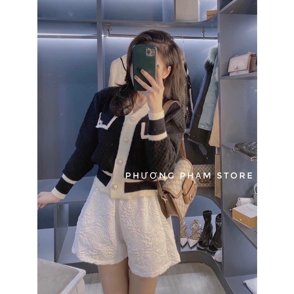 BÁN SỈ ÁO LEN CADIGAN GẠO CÚC NGỌC 2 MÀU CHO NỮ | BigBuy360 - bigbuy360.vn