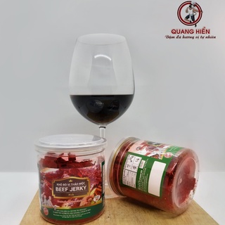 Beef jerky khô bò thảo mộc 100g - quang hiển