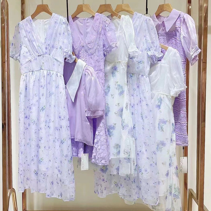 Senma Thương Hiệu Giảm Giá Trang Phục Mua Sắm Hàng Bán Sỉ Đầm Mùa Thu Nhỏ Cho Nữ