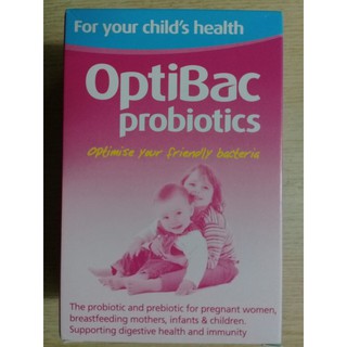 MEN VI SINH OPTIBAC PROBIOTICS TRỊ TÁO BÓN CHO BÉ TỪ SƠ SINH 30 gói - ANH