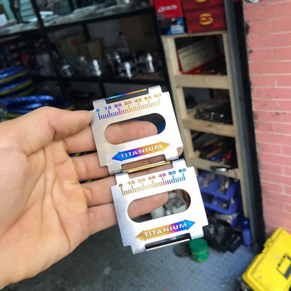 Nẹp gắp TITAN Cho XE WINNER, SONIC ( 100% TITAN )