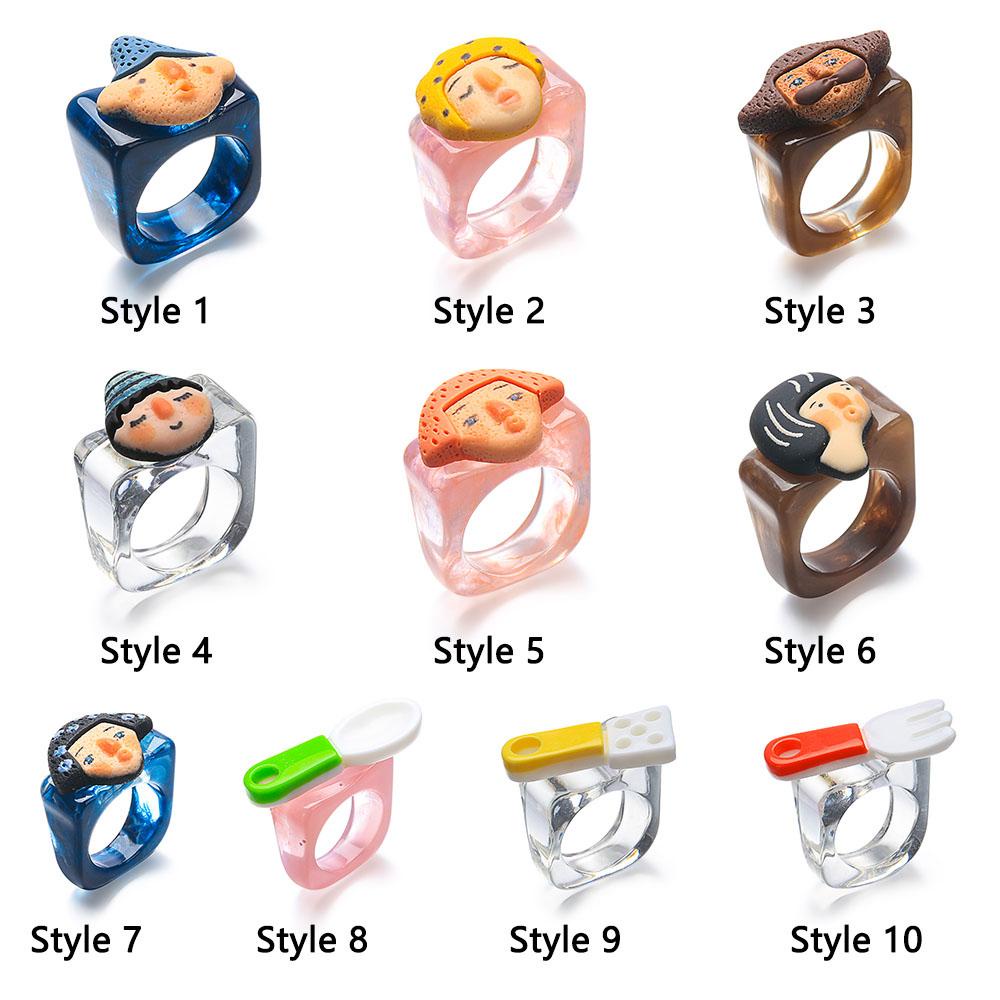 Nhẫn Đeo Ngón Tay Phong Cách Mới 2021