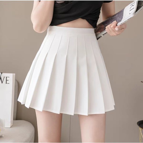 Chân Váy Ngắn Xếp Ly Tennis Trắng Đen Dáng Chữ A Hàn Quốc Cao Cấp Ulzzang Dáng Xòe Ôm Body Đẹp SANMAY CV003 | BigBuy360 - bigbuy360.vn