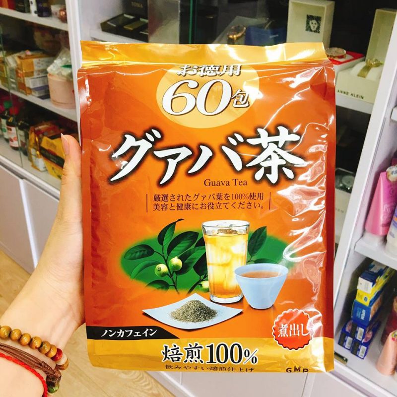 Trà Lá Ổi ORIHIRO Nhật Bản Gói 60 Túi /TRÀ DIẾP CÁ DOKUDAMI TEA ORIHIRO Nhật Bản